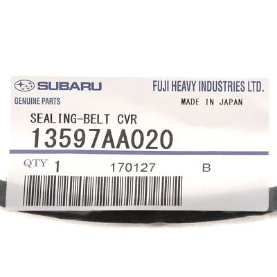 13597AA020 Subaru Rear Cam Belt Cover Gasket Seal L/H