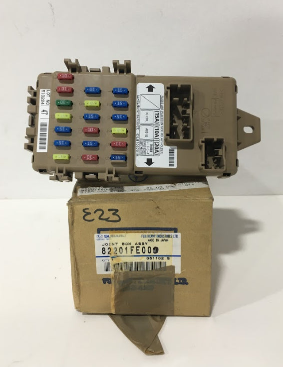 82201FE000 Subaru Fuse Box Panel Interior (82201FE001)