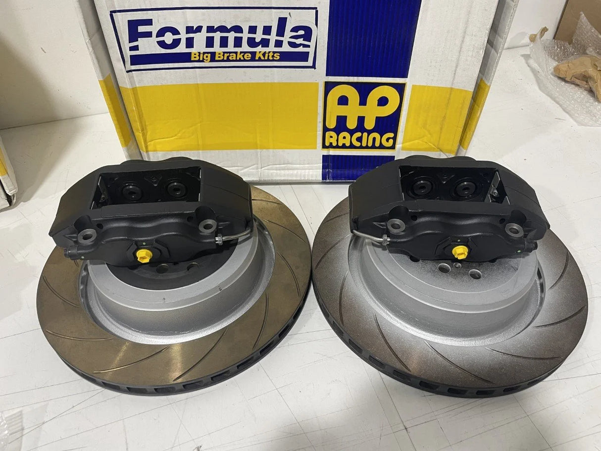 CP7615-1004BK:CG12 AP Formula Brake Kit 335x24 Rear 4Pot Black Calipers