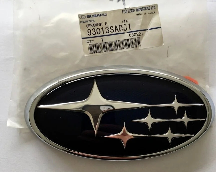 93013SA032 Subaru Blue 6 Star Badge Front Grille 2008-2014