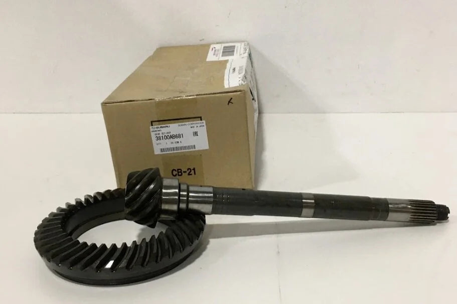 38100AB681 Subaru Crown Wheel &Pinion Front (38100AA750) 4.444