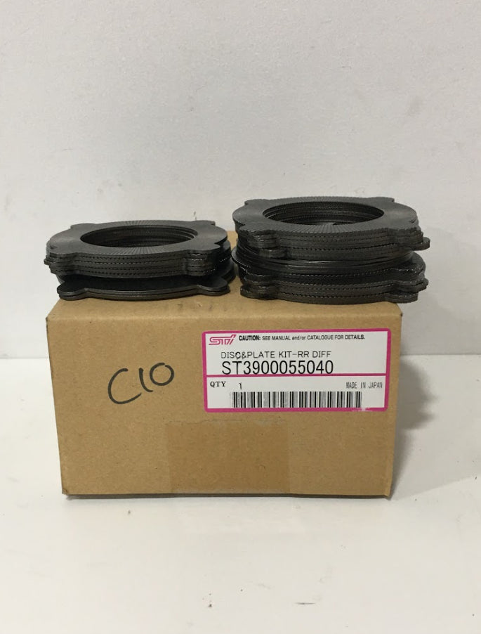 ST3900055040 Subaru Rear LSD Disc & Plate Kit 1992-2005