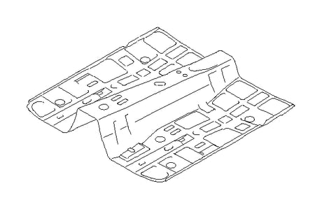 52120FG0419P Subaru Front Floor Pan 2008-2014 (52120FG0019P)