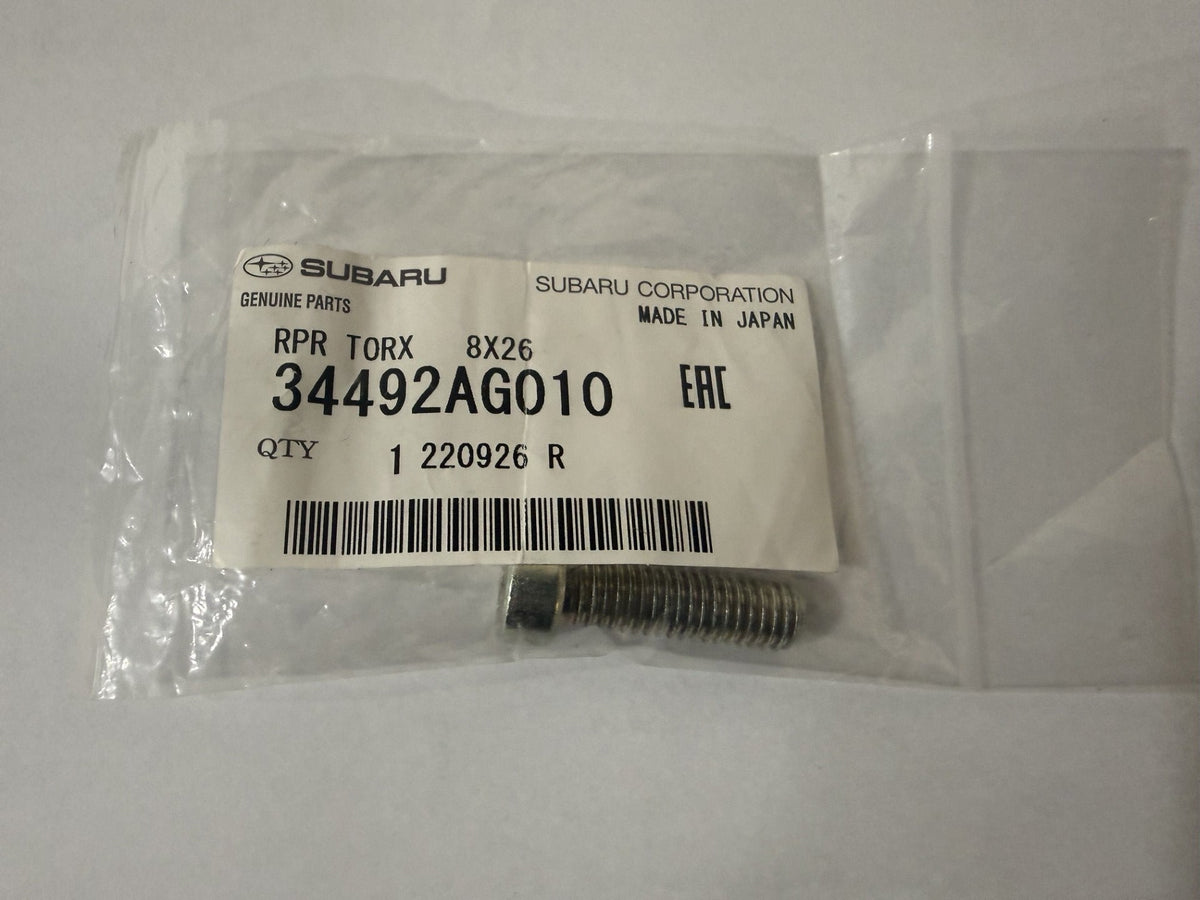 34492AG010 Subaru Oil Pump, PAS Torx Bolt M8x26