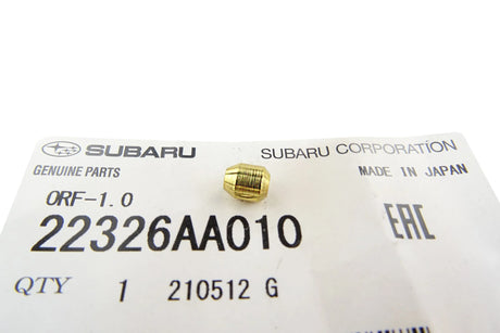 22326AA010 Subaru Turbo Boost Pill Restrictor 1.0mm Orifice