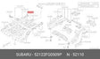 52122FG0509P Subaru Complete Boot Floor Pan 2008-2014