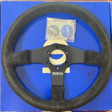 Sparco 375 Suede Steering Wheel 350mm 015R375PSN