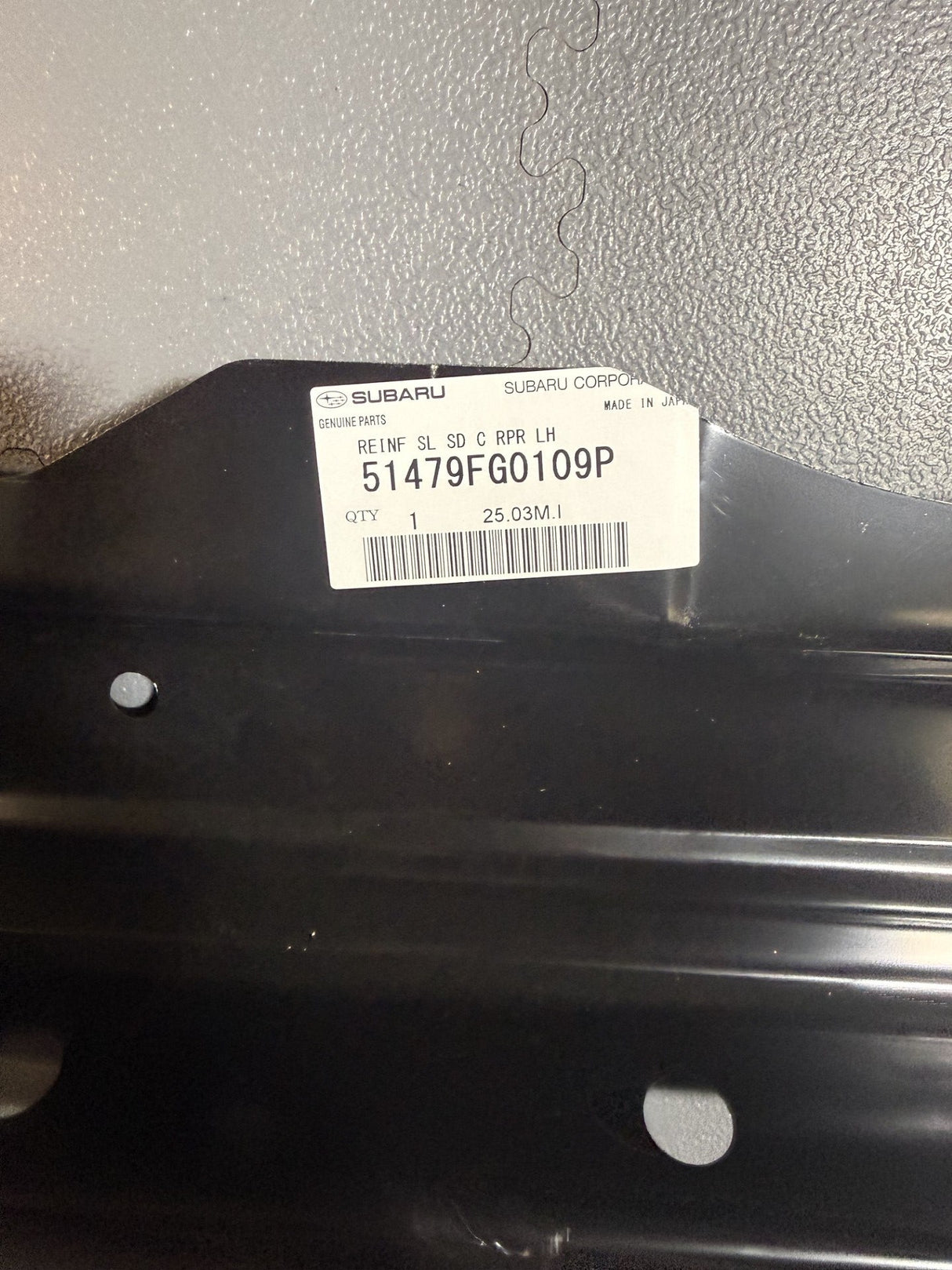 5179FG0109P Subaru Out Side Sill LH 2008-2014
