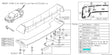 96077FE110  Subaru Rear Spoiler Packing (D) 2001-2007