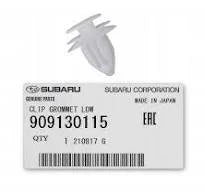 909130115 Subaru Door Card & Interior Panel Clip