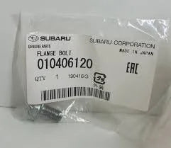 010406120 Subaru AVCS, By Pass Pipe, Solenoid Bracket Bolt