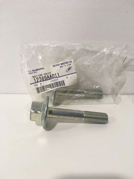 12369AA011 Subaru Crank Pulley Bolt 1997 Onwards