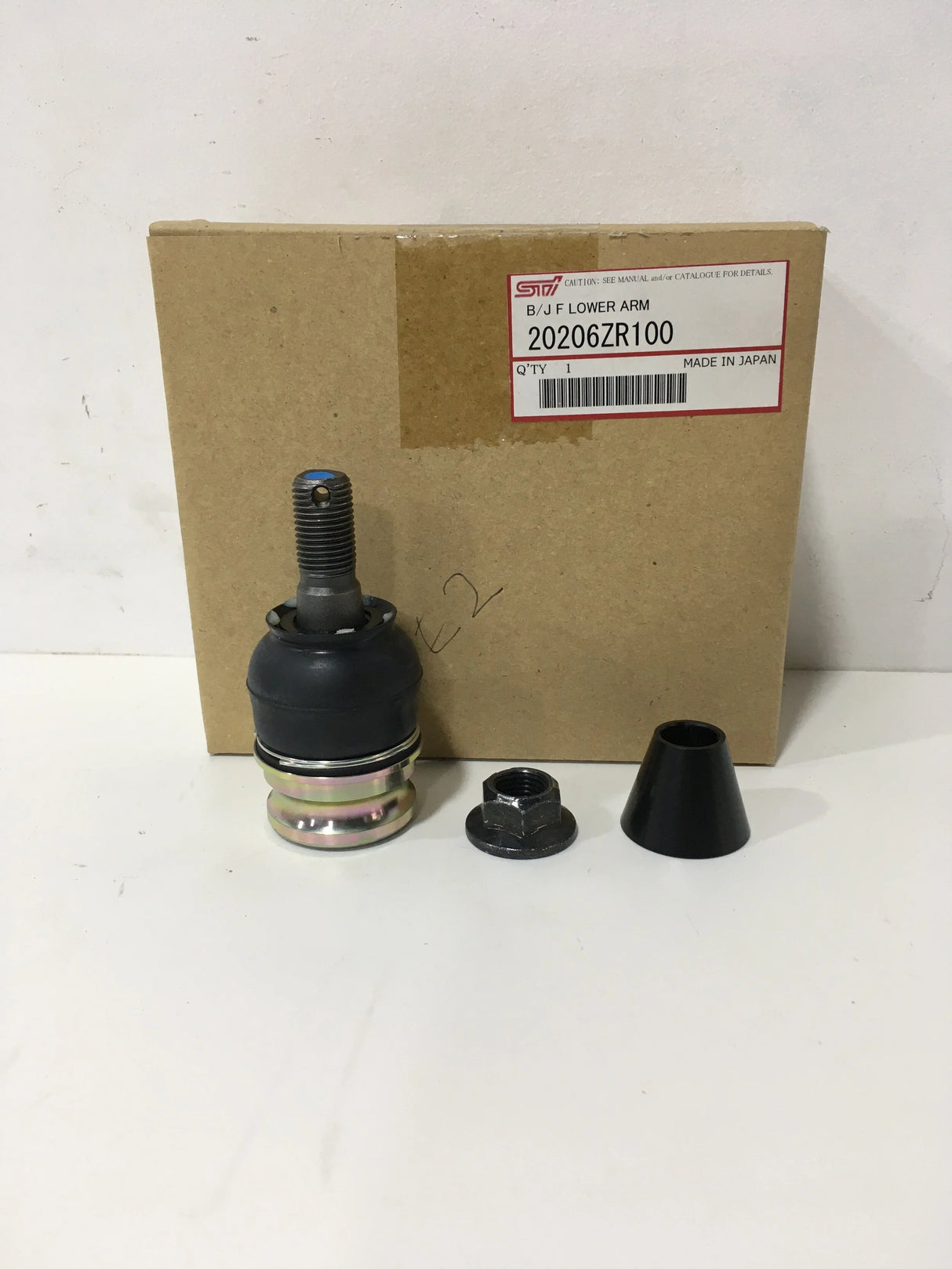 20206ZR100 Subaru STI TCA Outer Front Lower Arm Ball Joint R4