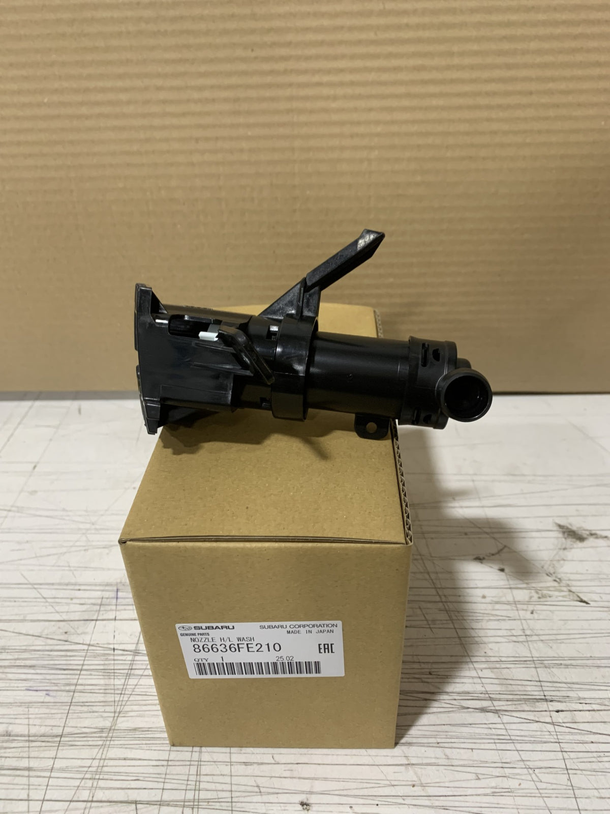 86636FE210 Subaru Head Light Washer Jet L/H 2005-2007