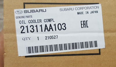 21311AA103 Subaru Engine Oil Heat Exchanger (Modine) Twin Scroll 2001-2007