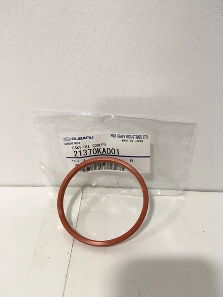 21370KA001 Subaru Gasket Oil Cooler (Orange) (21370AA001)