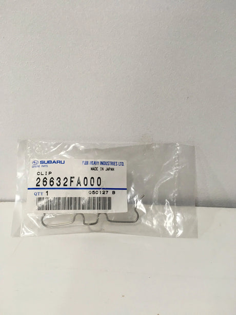 26632FA000 Subaru Disc Pad Spring Clip 2 Pot Caliper
