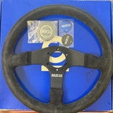 Sparco 375 Suede Steering Wheel 350mm 015R375PSN