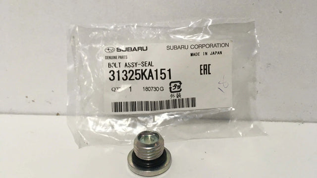 31325KA151 Subaru Gearbox Bolt Seal Assembly 6MT 2006 Onwards