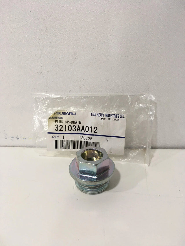 32103AA012 Subaru Gearbox Oil Drain Plug (Front Diff) 1993 Onwards