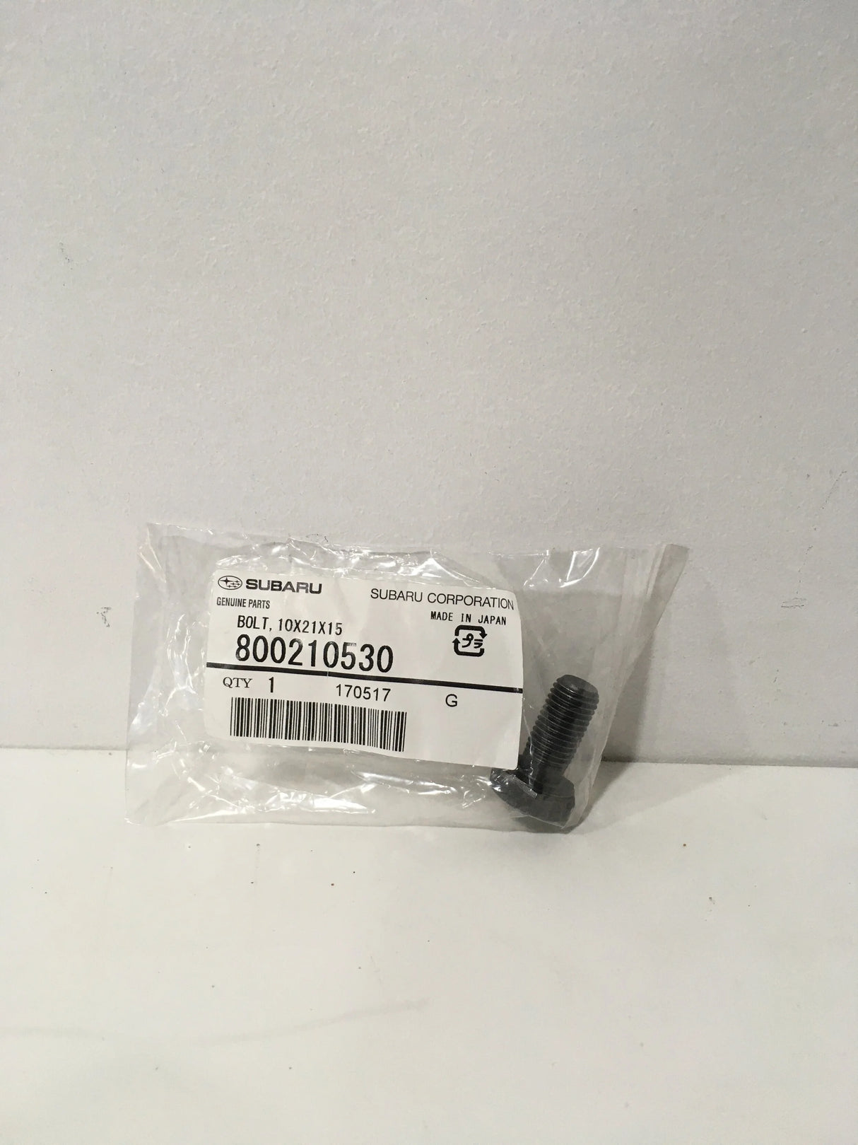 800210530 Subaru Front Diff/Crownwheel Bolt M10x21x15
