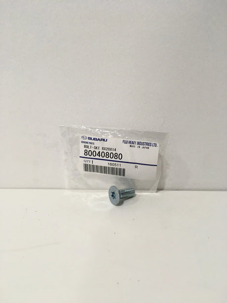 800408080 Subaru Gearbox Oil Pump Socket Bolt M8x20x14 6MT