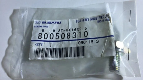 800508310 Subaru Clutch Pressure Plate Bolt & Washer M8x16x9.5