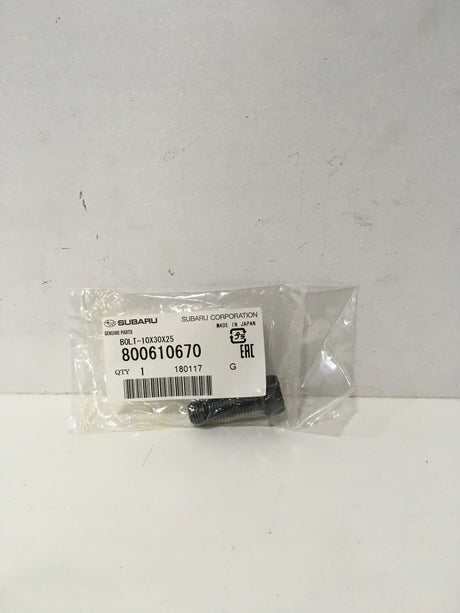 800610670 Subaru Pinion Bearing Bolt M10x30x15 6MT