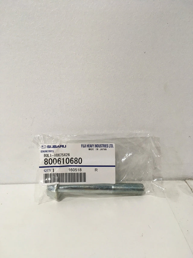 800610680 Subaru Centre Plate Bolt 10x75x26 6MT
