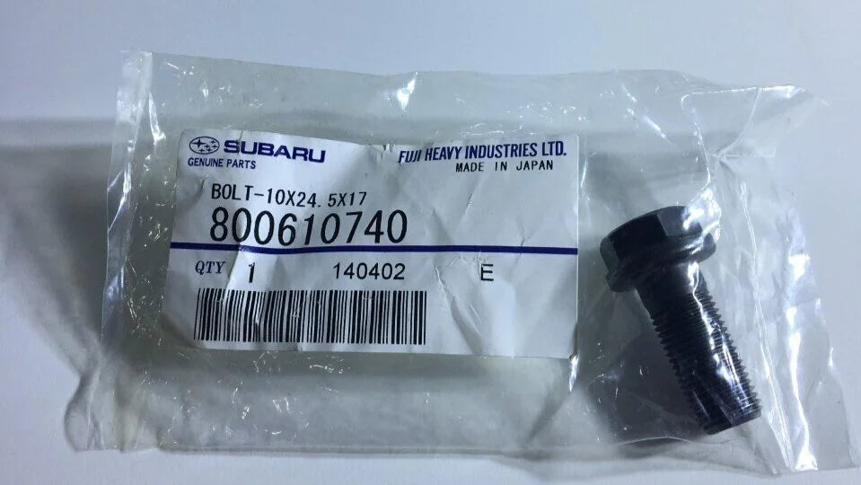 800610740 Subaru Flywheel Bolt M10x24.5x17 2002 Onwards