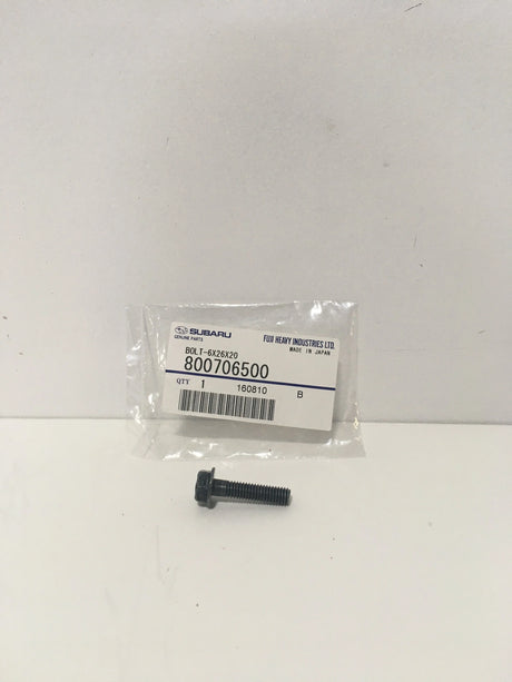 800706500 Subaru Oil Pump / Block Bolt M6x26x20