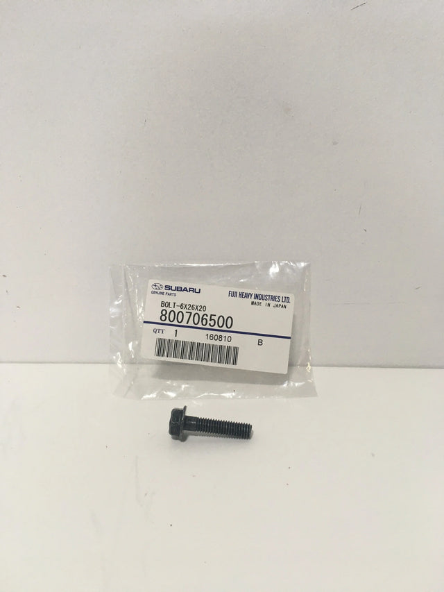 800706500 Subaru Oil Pump / Block Bolt M6x26x20