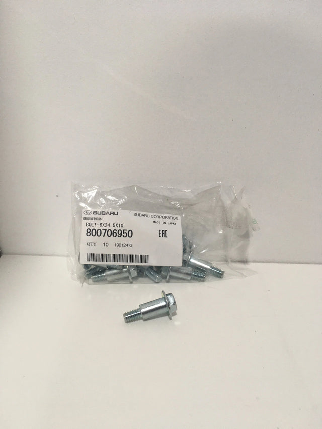 800706950 Subaru Timing Belt Cover Bolt M6x24.5x10