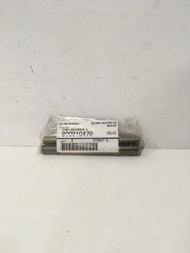 800910470 Subaru Block to Gearbox Bell Housing Stud M10x106x20.5
