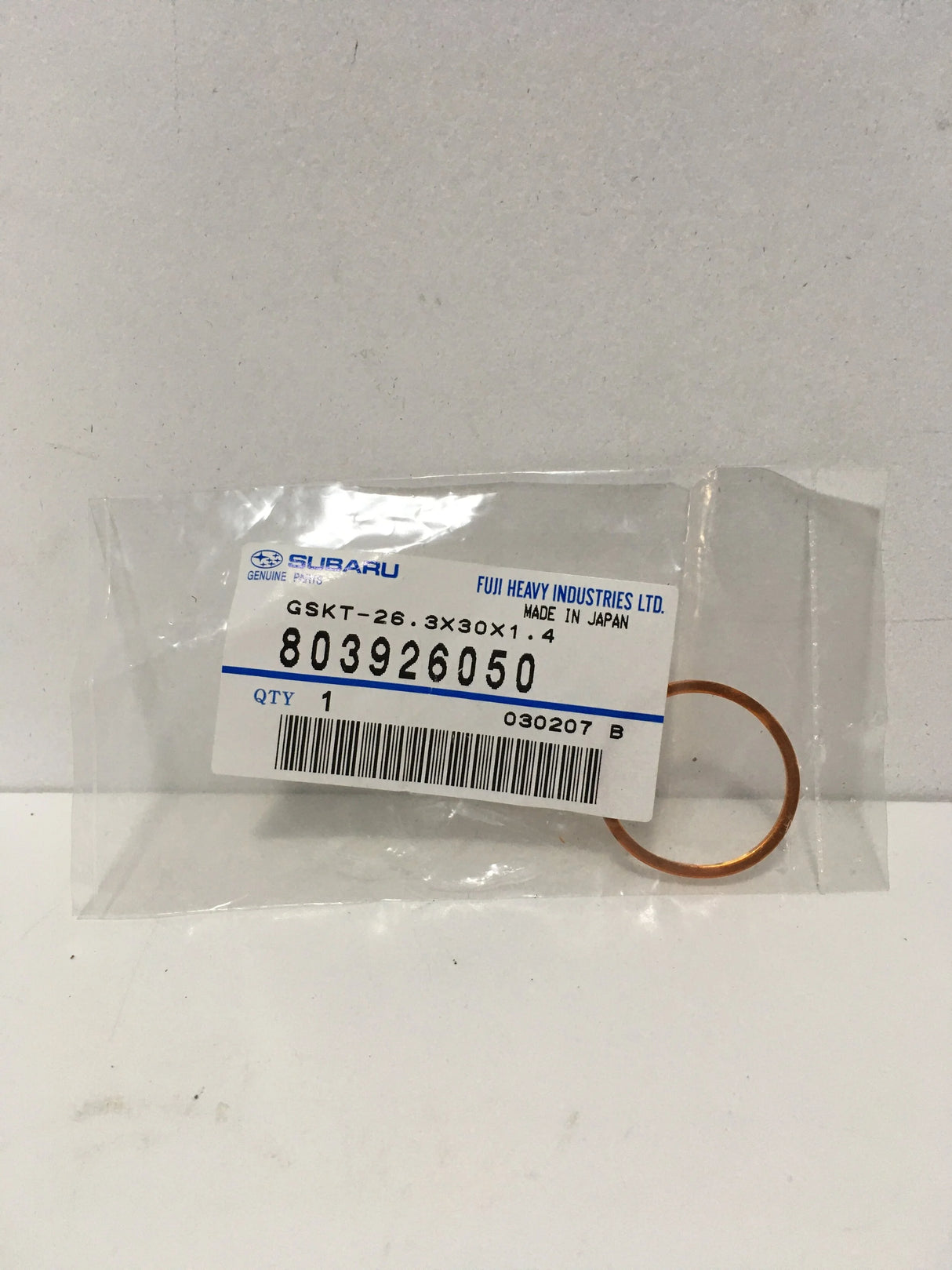 803926050 Subaru Washer Clutch Housing 26.3x30x1.4