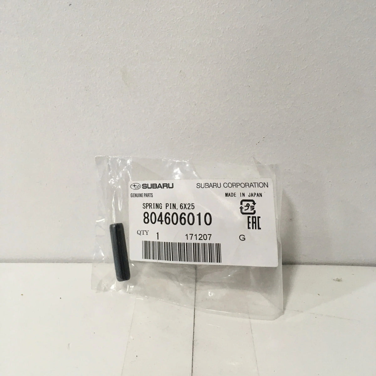 804606010 Subaru Spring Pin 6x25 6MT | DL Motorsport Parts – DL ...