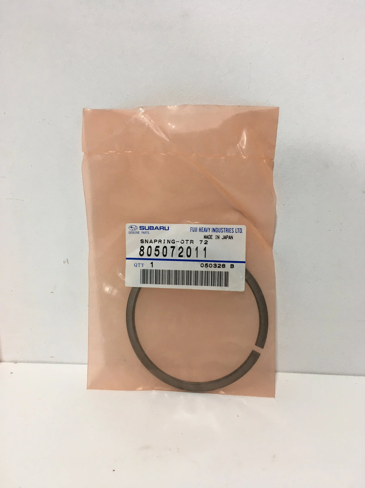 805072011 Subaru Snap Ring Mainshaft Outer T=1.95