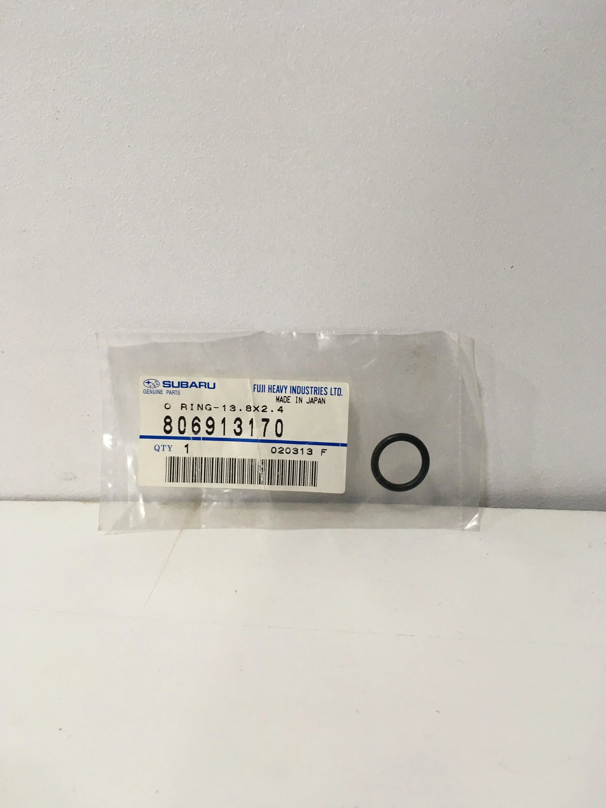 806913170 Subaru Gearbox Oil Pick Up Oil Seal 13.8 x 2.4