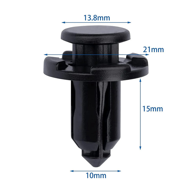 909140007 Subaru Rear Bumper, Wing, Engine Cover Clip 2001-2007