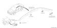 91046FE061 Subaru Roof Moulding R/H 2001-2007