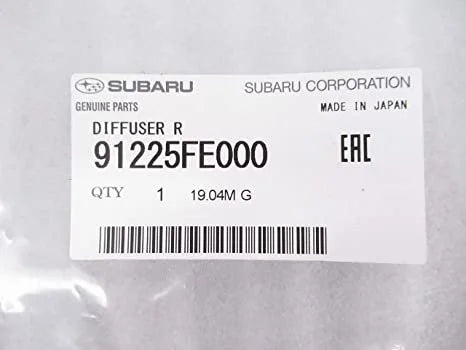 91225FE000 Subaru Rear Diffuser 2006-2007 (Genuine)