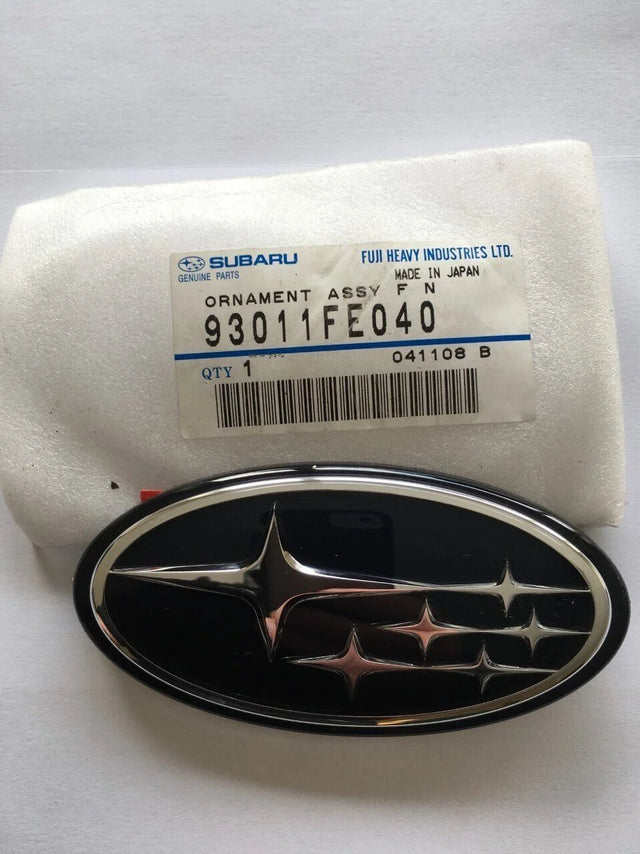 93011FE040 Subaru Blue 6 Star Front Grille Badge