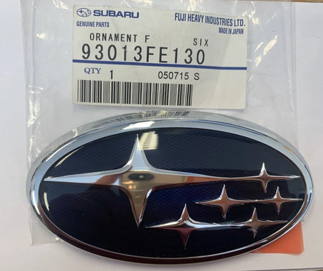 93013FE131 Subaru Blue 6 Star Badge Front Grille STI/WRX 2006-2007