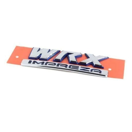 93073FE050 Subaru WRX Impreza Rear Boot Badge (Blue Outline)