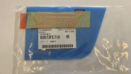93073FE710 Subaru Pink STI Boot Badge