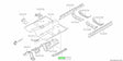 52150FE160 Subaru Front Floor Side Rail R/H Rear 2004-2007