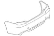 57704FG120 Subaru Saloon Rear Bumper WRX STI 2011-2014