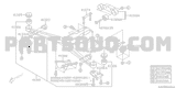 41322FE020 Subaru Bush Rear Diff T Bar Mount R/H 01-07