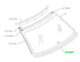 65123FA010 Subaru Rear Lower Screen Moulding 1992-2000