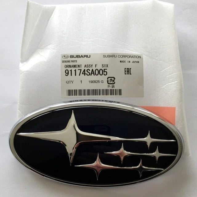 91174SA005 Subaru Blue 6 Star Front Grille Badge 2003-2014